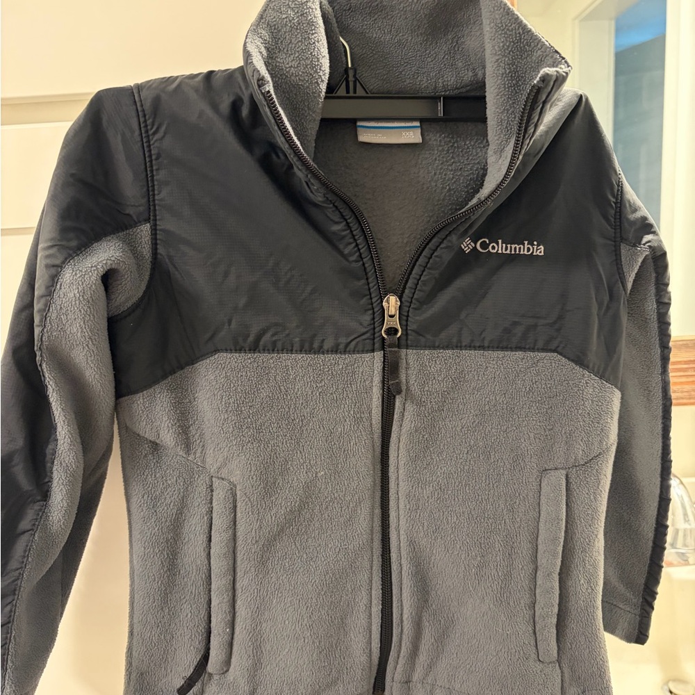 Columbia Kids Black and Gray Puffer Jacket